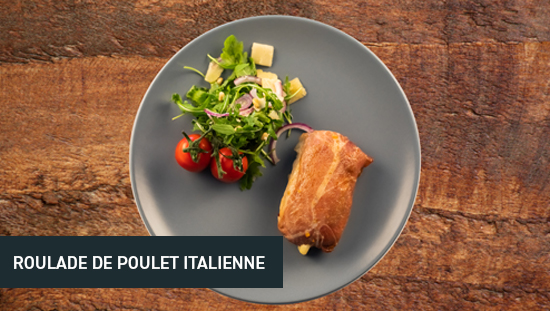 Roulade de poulet Italien
